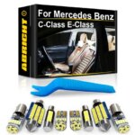 Car LED Interior Light Canbus For Mercedes Benz W202 W203 W204 W205 W210 W211 W212 C207 A207 C E Class Auto Accessories Parts (New)