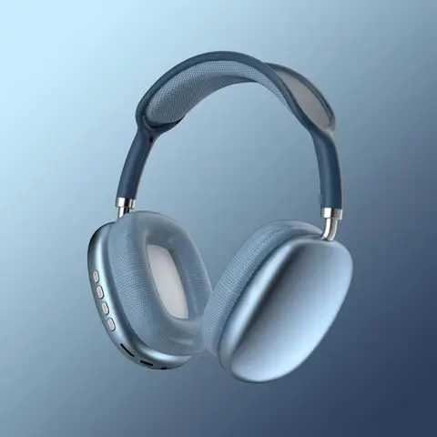 Safb33c4235004d4e95238299857a073dJ_480x480q75 2027 NEW Bluetooth 5.4 Over-Ear Headphones Foldable Portable Metal Mesh Wired Wireless Dual Mode for Travel Study Sports Music (New) - Image 1