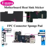 5PCS Anti-Static Cooling Heat Sink Sticker Sponge Tape for iPhone 11 12 13 14 15 Pro Max Logic Board FPC Connector Repair (New)