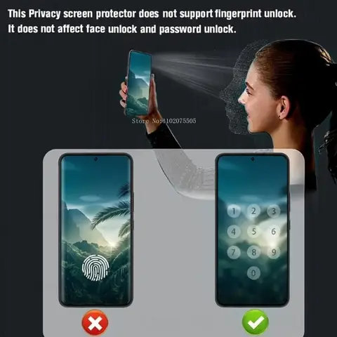 Sb027450936d1465990e7d90d61bafe17F_480x480q75 2Pcs Privacy Hydrogel Film Huawei Pura 80 Ultra 80 Pura 80 ProPlus Anti Spy Screen Protectors Huawei 70 ProPlus 70 Ultra (New) - Image 1