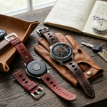 Cowhide Watch Strap Bracelet Vintage Genuine Leather 20mm 22mm 24mm Watchb Women Men Fashion Watch B Belt With Pin Buckle (New)