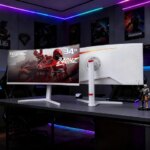 34 Inch ultrawide curved pc monitor 4k screen high resolution hdr lcd monitors gaming monitor 240hz 4k gaming computer display (New)