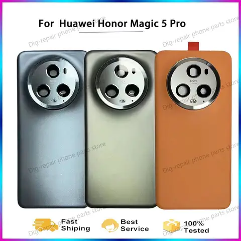 Sb11b03aaa9c64f66979364c6c68b88bbz_480x480q75 Battery Back Cover Huawei Honor Magic 5 Pro Back Cover Housing Door PGT-AN10 PGT-N19 Rear Case with Camera Frame Lens (New) - Image 1