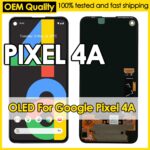 OEM Quality OLED For Google Pixel 4A 4G Screen Replacement LCD Phone Mobile Display Touch Digitizer Assembly Repair Wholesale