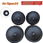 Car Rear Front Door Speaker 5NA035454 5NA035453 Subwoofer For Tiguan 2 II 2017-2019 Replacement Car Interior Parts (New)
