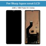 Original 64 AMOLED Sharp Aquos zero6 LCD Display Touch Screen Digitizer Assembly Sharp Aquos zero 6 Screen Replacement (New)