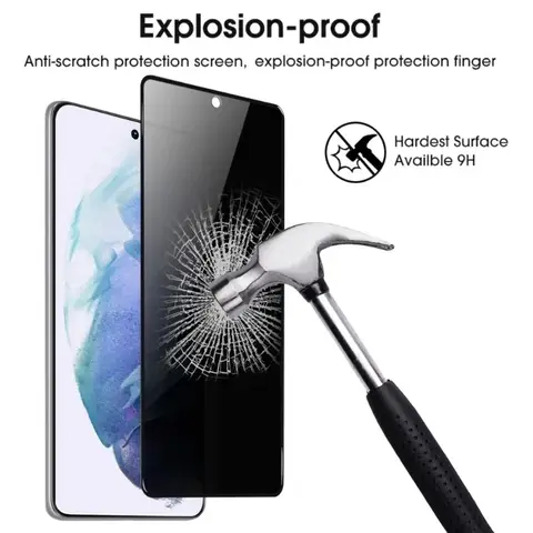Sb181df27fa53493da242bc9e188d7da3e_480x480q75 Privacy Tempered Glass Anti Spy Protective Film Huawei Pura 80 70 Ultra P50 P40 P60 P30 Mate 60 RS 20 Pro Screen Protector (New) - Image 1