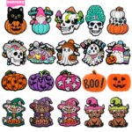 Sunrony 5/10Pcs New Halloween Series Silicone Focus Beads For Jewelry Making DIY Necklace Keychain Accessories Halloween Gifts (New)