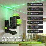 ABS Laser Level Bracket 360° Horizontal Rotation L-Shape Laser Level Tripod Stand Adjustable Clip 1/4-20 Threaded (New)