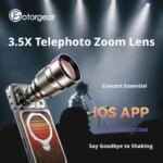 Fotorgear 35x Telephoto Zoom Lens iPhone 17 Promax Vivo Xiaomi Oppo Phone Photography Accessories (New)