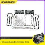 Engine Full Head Gasket Set Repair Kit Fit 3.0L V6 DIESEL For Jeep Grand Cherokee 3.0 L T V6 Diesel EXF 68211174AA 2014-2019 (New)