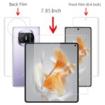 3 in 1 Hydrogel film Huawei Mate X3 Screen Protector Mate X5 X6 X7 Soft Protective Front Back Protection Not Glass (New)