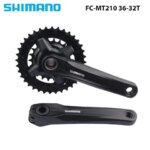 SHIMANO FC-MT210 Crankset 170mm 44-32-22T 40-30-22T 36-22T 3x9 2x9 Speed MTB Mountain Bike Bicycle Crankset Chain Wheel (New)