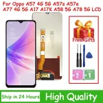 OEM Oppo A57 A77 4G A57s A57e A17 A17K LCD Display Touch Screen Digitizer OPPO A57 A77 A58 A78 5G Display Bangladesh (New)
