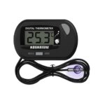 Digital LCD Aquarium Thermometer Waterproof Fish Tank Sensor with Probe Temperature Sensor Measuring Tool with Suction Cup (New)