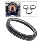 1Pc CNC Motorcycle Speedometer Gauge Bezel Instrument Trim Ring for Indian Scout Bobber 18-24 For Scouts 15-24 For Chief 22-26 (New)