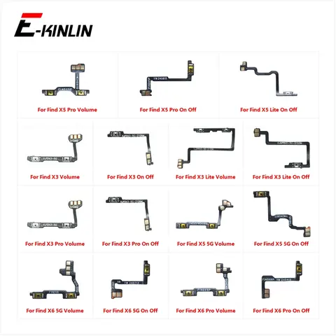 Sb32eb49a2d2346d78850786527720fe7y_480x480q75 Switch Power ON OFF Key Mute Silent Volume Button Ribbon Flex Cable OPPO Find X3 X5 5G X6 Pro Lite Replacement Parts (New) - Image 1