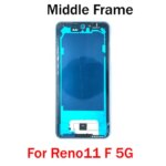 Oppo Reno11 F CPH2603 Reno 11 F 11F 5G Middle Frame Housing LCD Front Frame Bezel With Side Button Repair Parts (New)
