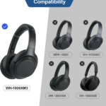 KUTOU Replacement Earpads Sony WH-1000XM3 1000XM3 WH1000XM3 Headphones Earmuff Ear Pads Cushions Accessories Repair Parts (New)