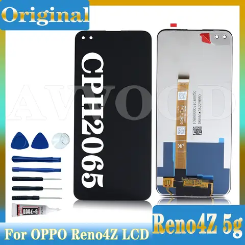 Sb3c510f9a53c4eb69a70ddf0aa006fa0I_480x480q75 OPPO Reno4 Z 5G LCD CPH2065 Display Touch Screen Digitizer Oppo Reno 4Z 5g LCD With Frame Replacement Parts 657'' (New) - Image 1