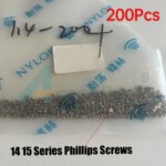 200pcs Middle Frame Bezel Y Screws Apple iPhone 14 Pro Max 15 Pro Max Plus Universal Phillips Middle Bezel Screw Replacement (New)