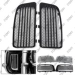 Motorcycle Lower Fairing Radiator Screen Guard Grills Trim For Harley CVO Electra Road Glide Ultra Limited FLHTK FLHXSE FLTRU (New)