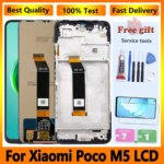 6.58″Original Xiaomi Poco M5 LCD Display Full With Frame