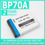 IA BP70A BP70A IABP70A BP 70A EA BP70A Brand BackShell Battery AQ100 DV150F ES65 ES67 ES74 ES75 ES80 MV800 ES90 ES70 ES71 ES73 Bangladesh (New)