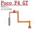 Finger Print Scanner Flex Cable Power On OFF For Xiaomi Poco F4 GT F4GT Home Button New Fingerprint Sensor (New)