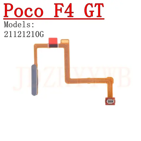 Sb49c4e904dcf4f9aa5866361ac1494efd_480x480q75 Finger Print Scanner Flex Cable Power On OFF For Xiaomi Poco F4 GT F4GT Home Button New Fingerprint Sensor (New) - Image 1