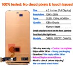 OEM 120Hz OLED Google Pixel 9 Pro Screen Replacement LCD Phone Mobile Display Touch Digitizer Assembly Repair Kit 9Pro (New)