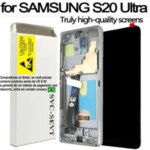 6.9  Dynamic AMOLED Display Samsung S20 Ultra LCD Touch Screen Digitizer Assembly S20 Ultra 5G Repair Parts Bangladesh (New)