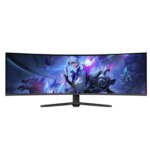 49 Inch Curved Screen 165Hz Gaming 4K Monitor Wide Screen Computer Monitor with DP Interface for Desktop Application (New)