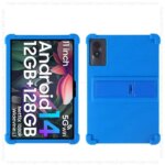 Cornors Soft Silicone Cover with Kickst Ulefone Tab A11 Pro Case 11 Tablet PC Shockproof Protective Funda 4 Thicken (New)