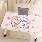 New Chiikawa Hachiware Usagi Kawaii Anime Cartoon Folding Table Notebook Dormitory Student Computer Desk Gifts for Girls Cute (New)