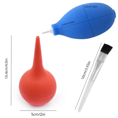 Sb679d54f71f44ab19b7e1c26a459ca9db_480x480q75 1 5 8pcs Watch Dust Air Blower Pump Rubber Cleaning Wristwatch Parts Cleaner Brush Tool Cleaning Suit Watch Repair Tool Care Kit (New) - Image 1