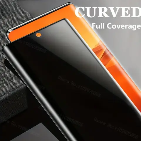 Sb6a461fb11ea4a8eab5325e25dbbbafbo_480x480q75 2-IN-1 9D Tempered Glass + 1Privacy Tempered Glass Infinix Hot 60 Pro Plus Hot 60i 4G Hot 60 Pro Anti-Scratch Tempered Glass (New) - Image 1