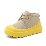 Snow Boots Plus Size 45 Mens Womens Designer Winter Plush Warm Cotton Shoes Fashion Casual Suede Height Increased Platform Boots (New)