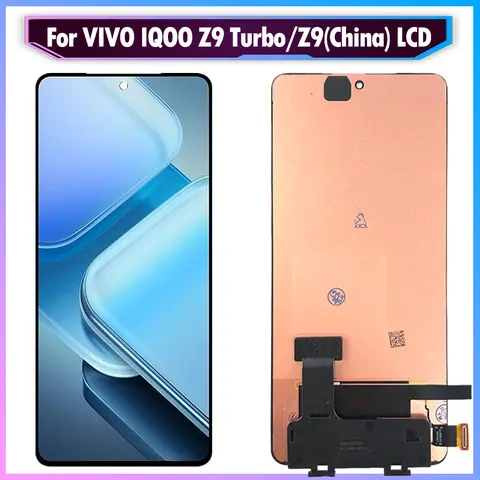 Sb720ec2fbc4a43899cac52f6eeb8e93ep_480x480q75 678 AMOLED VIVO IQOO Z9 Turbo LCD V2352A Display Touch Screen Digitizer IQOO Z9 (China) Display Replacement Repair (New) - Image 1