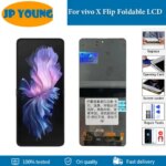 Original AMOLED 674 Foldable LCD vivo X Flip Display V2256A Touch Screen Digitizer Assembly Repair Parts Replacement (New)