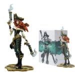Stock 100% Original LOL Miss Fortune The Bounty Hunter Miss Doom 31CM Pistol Collectible Action Figure Anime Model Toys (New)