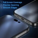 3Pcs Oleophobic Coating Dust Free Easy Installation Matte Screen Protector For iPhone 16 14 13 12 11 15 17 Pro Max XS X XR Glass (New)