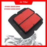Motorcycle Engine Air Filter Cleaner Air Intake Filter Element For Suzuki SV650 SV650S ABS SV1000 SV1000S SV 1000 2003-2007 (New)