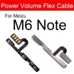 Volume Flex Cable Meizu M1 M2 M3 Max M3S M5 M5C M5S M6 M6S Note Switch On Off Power Control Button Flex Ribbon Replacement (New)