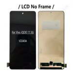 AMOLED Screen Vivo IQOO 11 5G LCD V2243A LCD Display Touch Sensor Digitizer Assembly Vivo IQOO 11 Screen IQOO11 LCD (New)