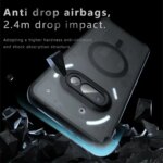 Magsafe Magnetic Wireless Charging Case Nothing Phone 3A Pro NothingPhone3A Pro Shockproof Matte Back Cover Coque (New)