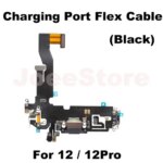 Charging Port Flex Cable for iPhone 11 12 13 14 Pro Max Mini X XS XR USB Charger Dock Connector With Microphone Ribbon Repair (New)