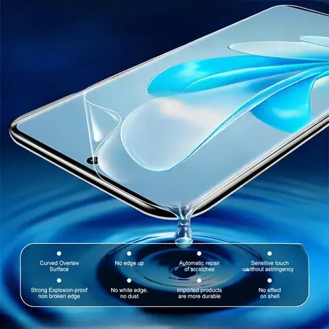Sb7d737ba2ad146589a8be13599d05f0aa_480x480q75 3PCS Hydrogel Film Screen Protector Case Vivo V29 5G V2250 678 Not Tempered Glass VivoV29 V29e V 29e 29 Lite Light 5G 2023 (New) - Image 1