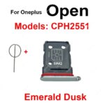 Sim Card Tray OnePlus 1+ Open CPH2551 Sim Holder Slot Card Reader Socket Flex Cable Replacement Repair Parts (New)