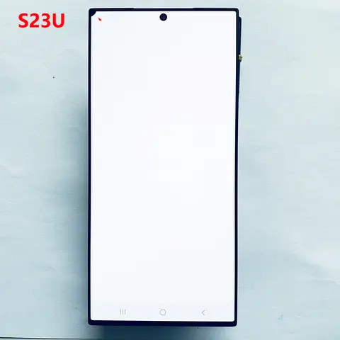 Sb7f06ce6c69a48248050acc485138b78Q_480x480q75 SUPER AMOLED S23U LCD Samsung S23 Ultra 5G S918E S918B S918U LCD Display Touch Screen With Frame Digitizer Assembly With Dot (New) - Image 1